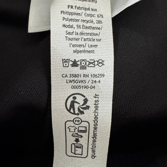 Lululemon Ribbed Softstreme Flared Pant Size 4 Charcoal Gray Pull On PT-2574 - Picture 9 of 12